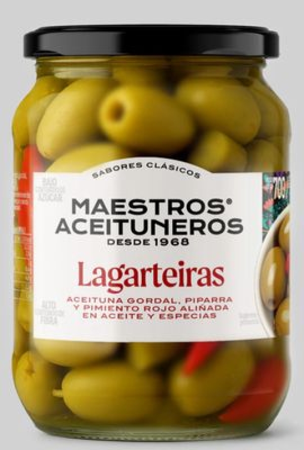ACEITUNA GORDAL LAGARTEIRA Pot 720
